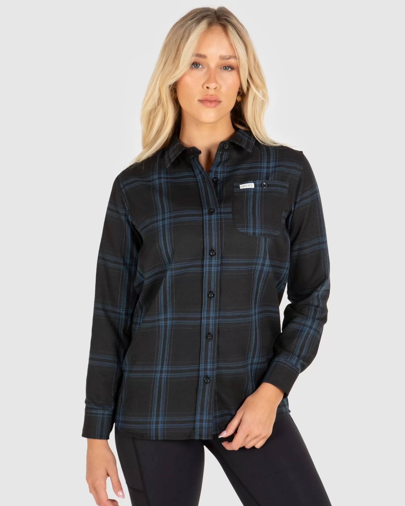 Fraser by Unit - Camicia in Flanella Donna con Stile Casual e Confortevole, Modello a Quadri Autunno/Inverno
