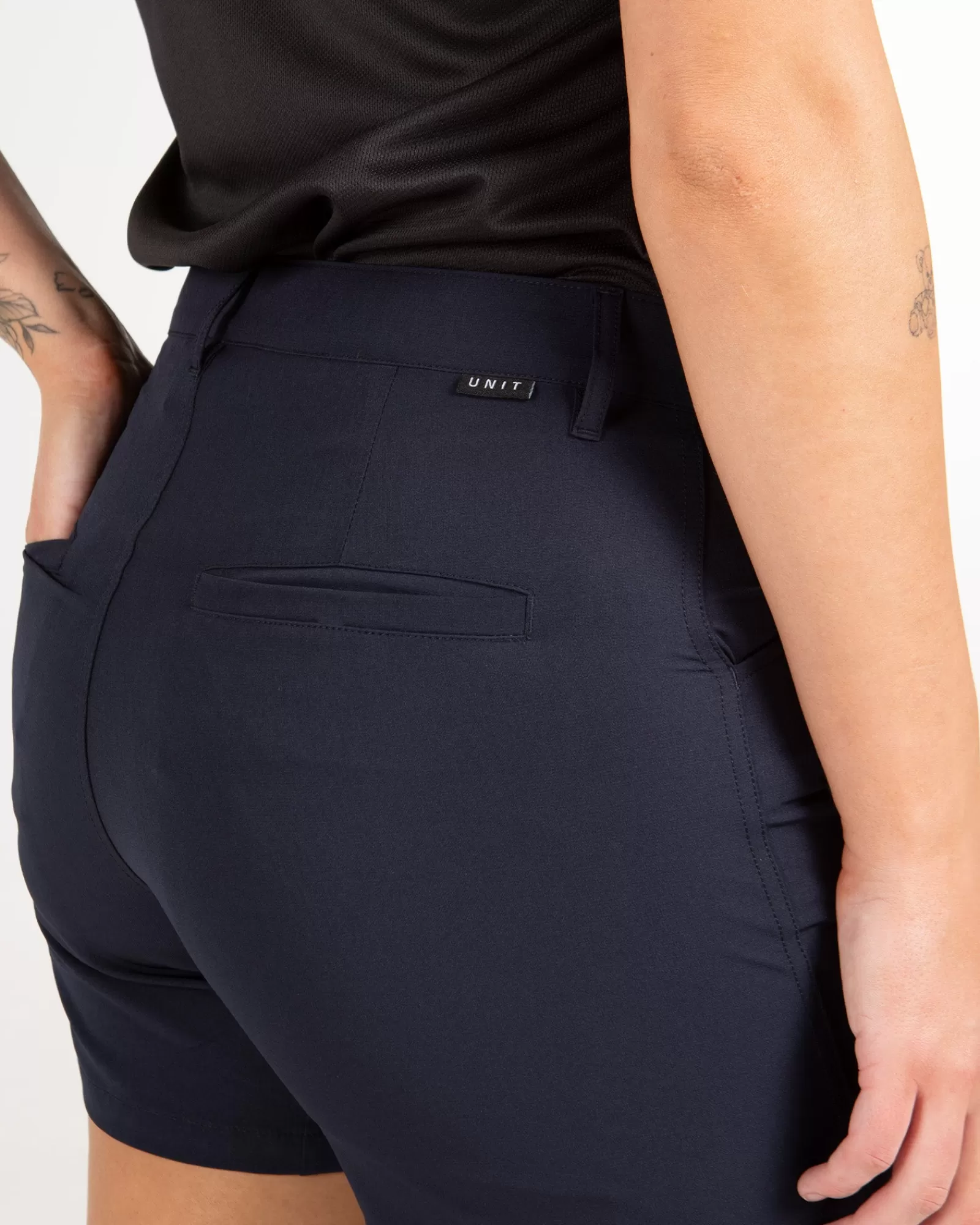 FLEXLITE Short Elasticizzati da Lavoro - Pantaloncini Professionali Donna Unit con Massima Mobilità - Modello Attivo con Tecnologia Antifrizione