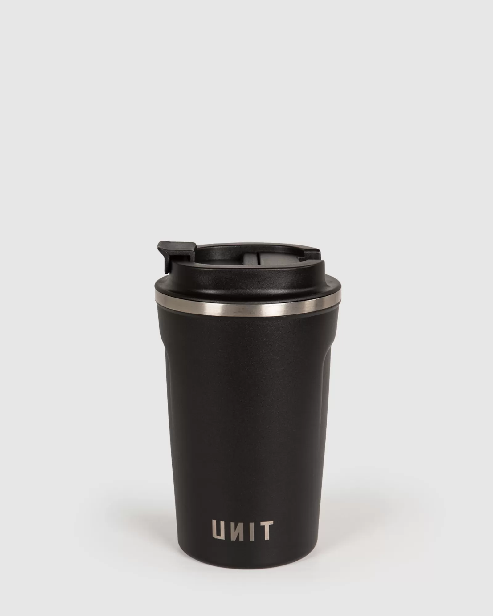 Unit Clothing - Tazza Termica Isolata 350ml Nero Opaco, Offerta Imperdibile per Bevande a Temperatura Ideale