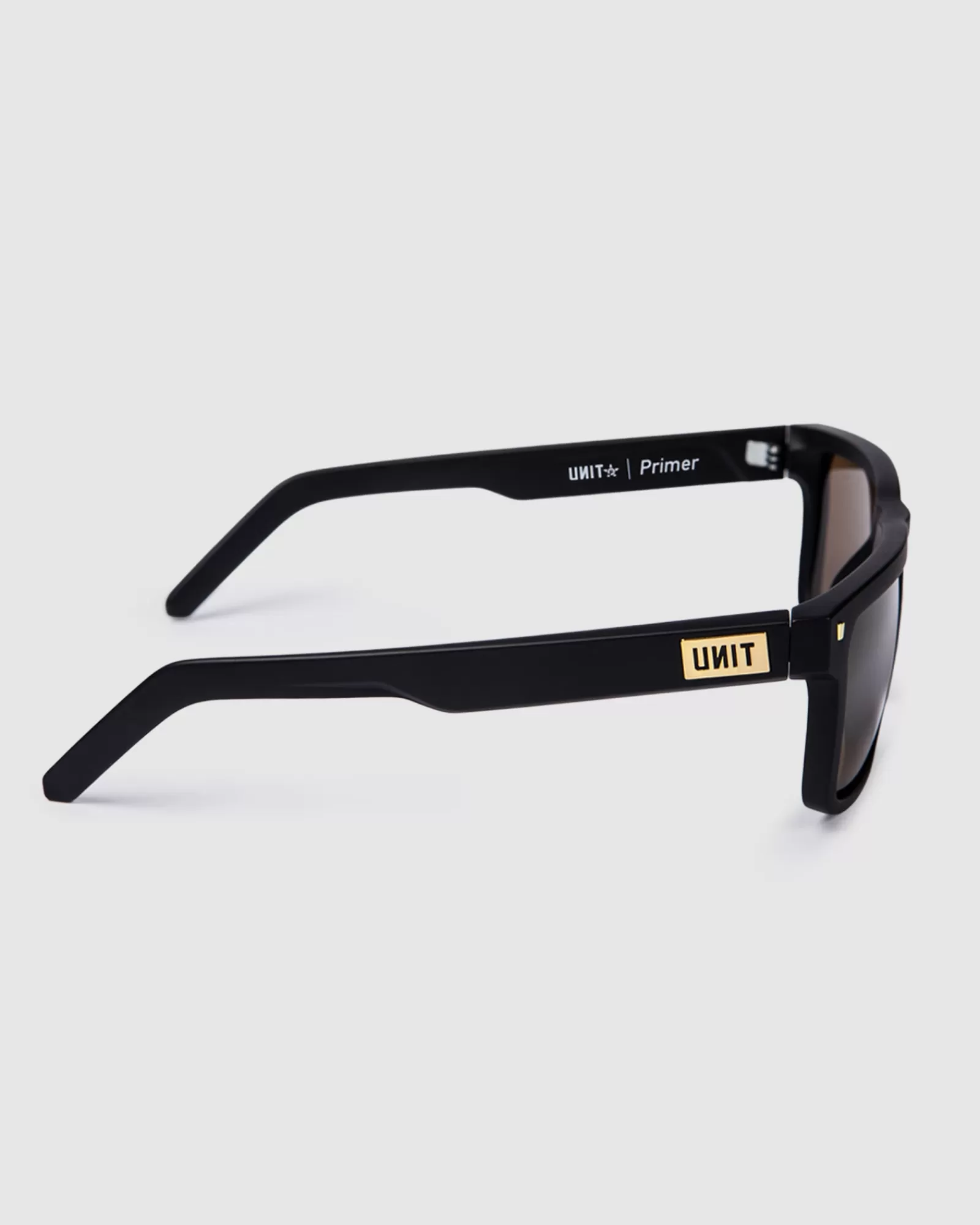 Occhiali da Sole Polarizzati UNIT Primer - Nero Oro Opaco MB GOLD, Design Moderno per Abbigliamento Casual di Tendenza