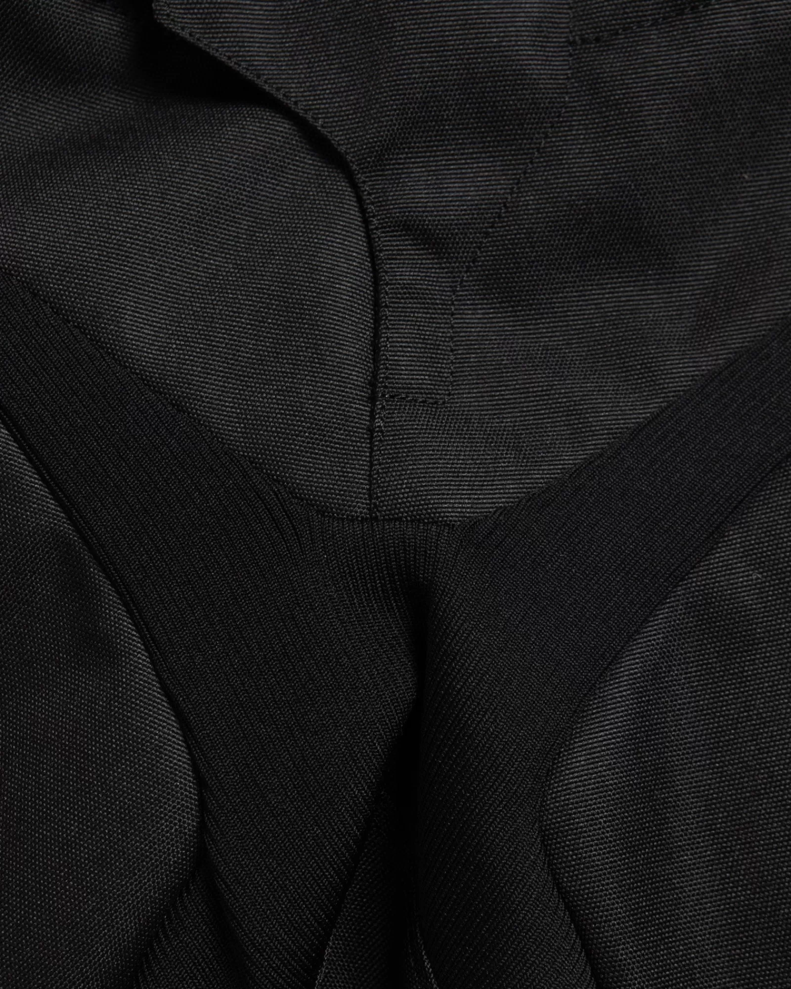 Pantaloni Tech Stack MX Uomo - Nero Assoluto | Comfort Estremo | Tasca Multifunzione | Modello Urban di UNIT Clothing | Tessuto Leggero e Resistente