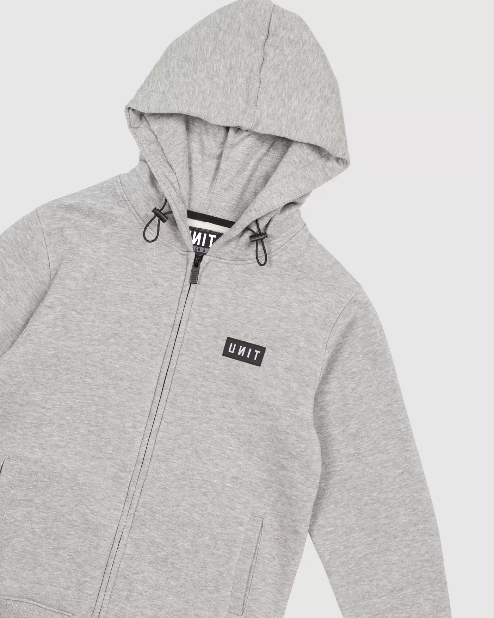 Unit Abbigliamento - Felpa Teenager Stack con Zip Frontale Completa | Stile Casual Moderna | Sconto Esclusivo