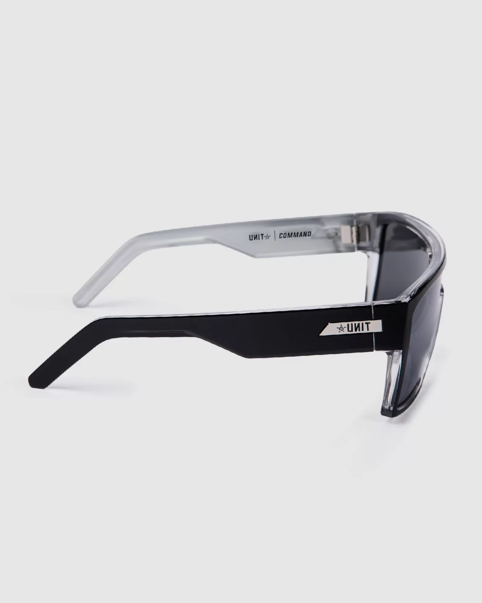 Occhiali da sole polarizzati UNIT Command - Nero/Argento by Unit Clothing