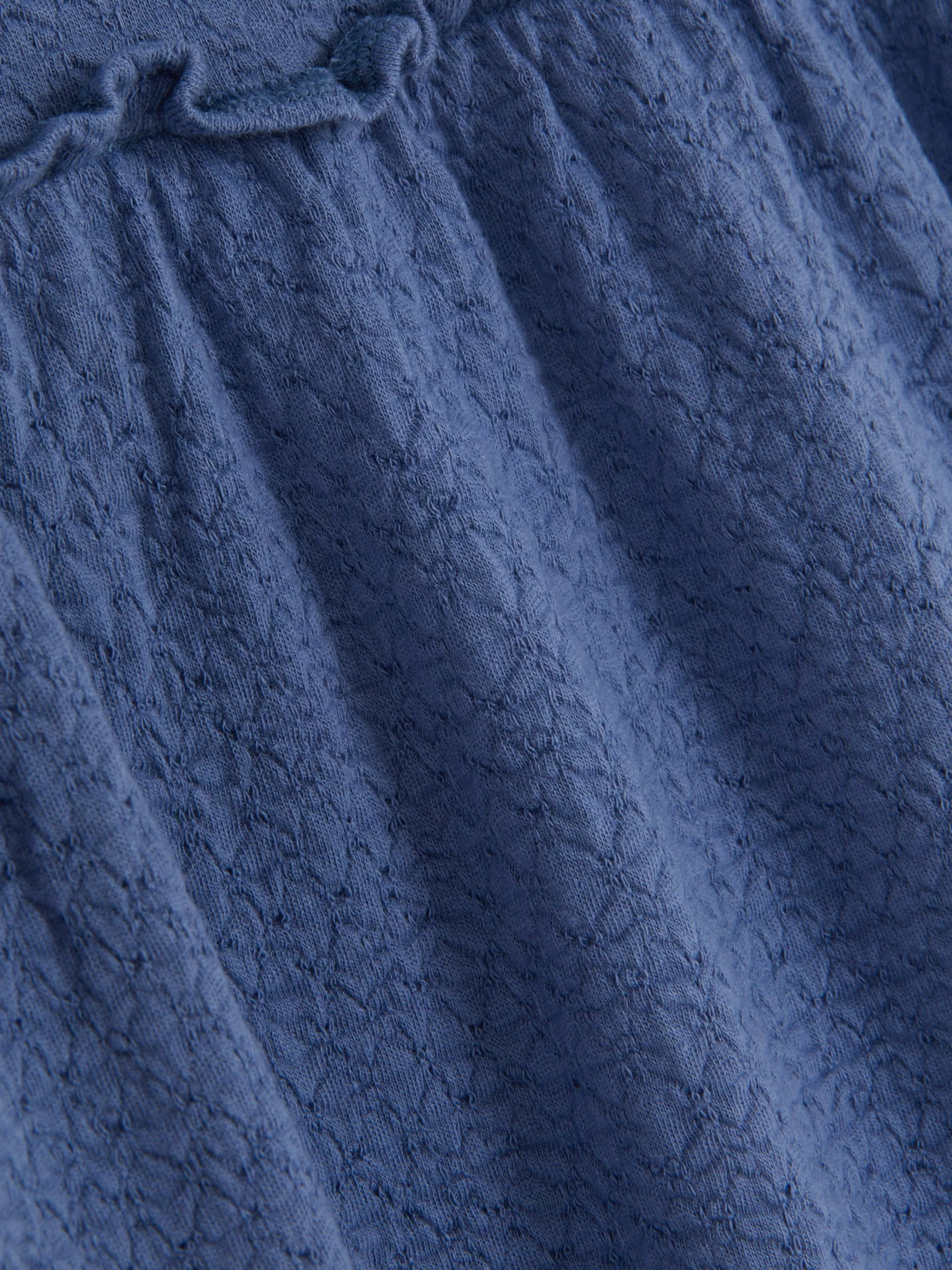 Abito casual Primark in maglia strutturata blu elettrico - Vestito comodo con design moderno per ogni occasione