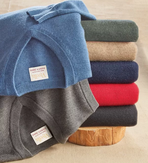 Maglione in Viyella con Scollo a V: Conforto e Stile per Look a Strati Senza Tempo