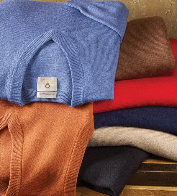 Maglione in Viyella con Scollo a V: Conforto e Stile per Look a Strati Senza Tempo