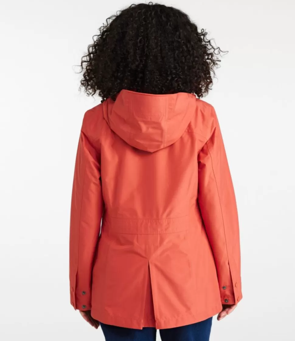 Giacca Antipioggia Donna Impermeabile con Fodera PrimaLoft, Leggera e Calda per Tutte le Stagioni - Stile Moderno e Comoda da Indossare