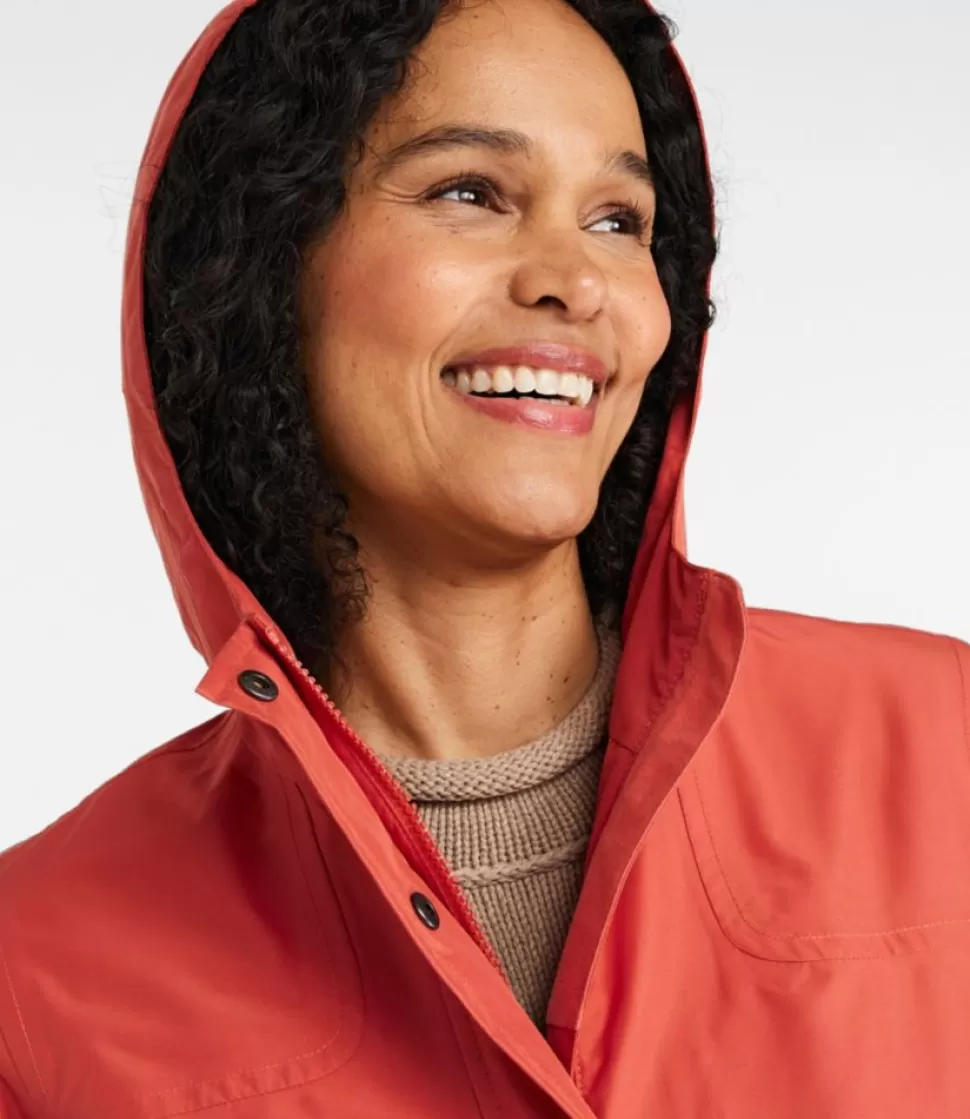 Impermeabile Donna con Tecnologia H2OFF - Giacca Impermeabile Invernale con Fodera Termica PrimaLoft, Design Antipioggia per Stile Urbano e Comfort Ottimale