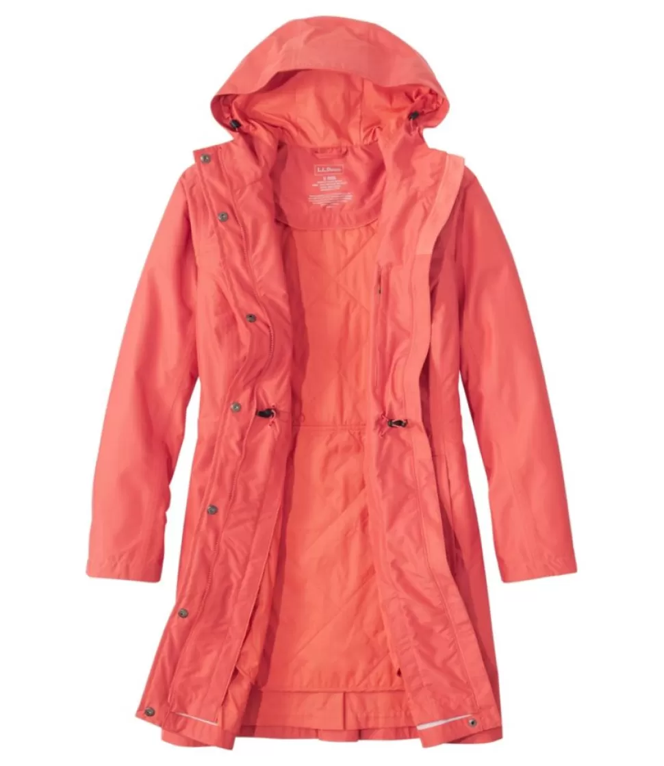 Impermeabile Donna con Tecnologia H2OFF - Giacca Impermeabile Invernale con Fodera Termica PrimaLoft, Design Antipioggia per Stile Urbano e Comfort Ottimale
