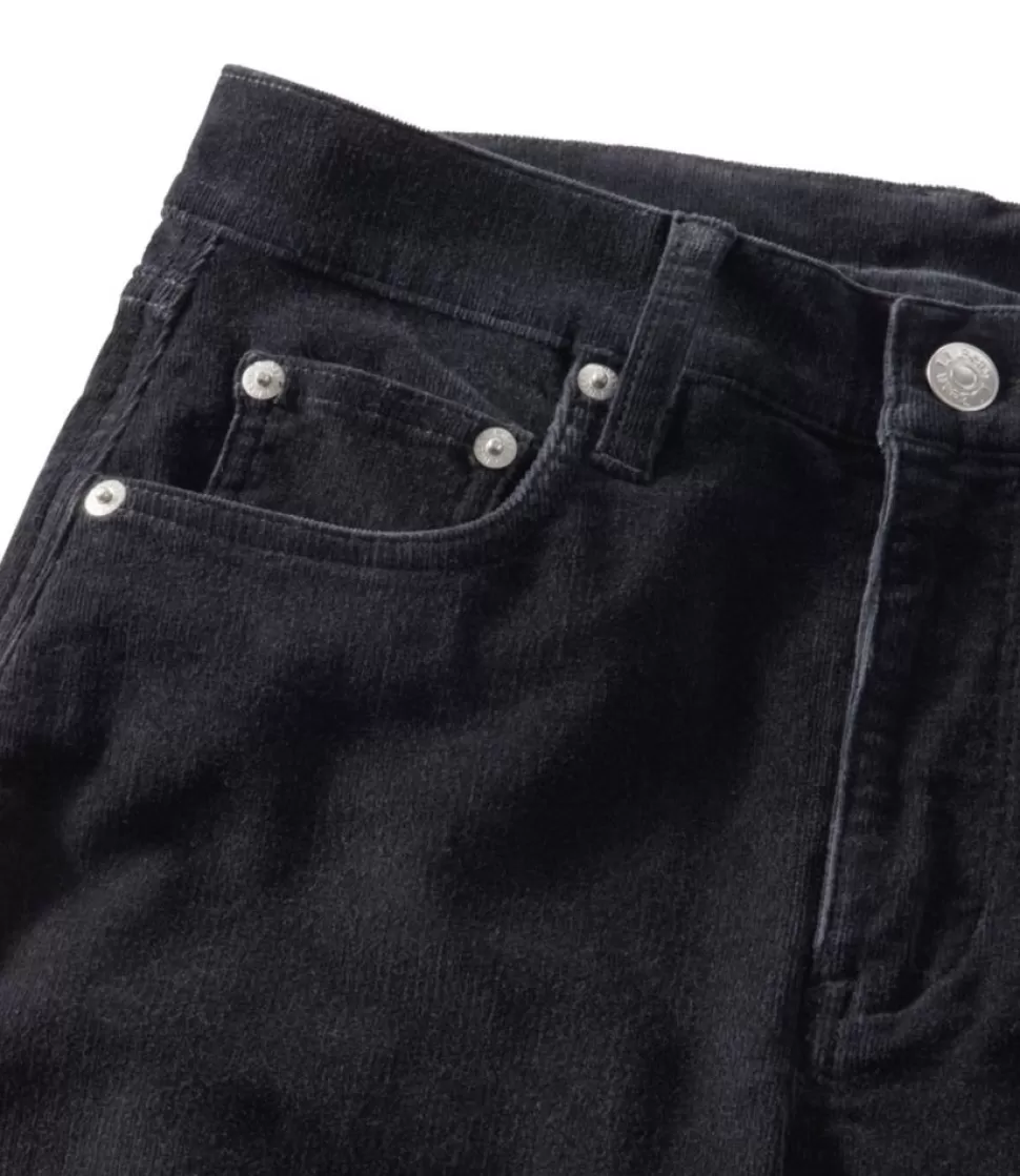 Pantaloni Donna in Velluto a Coste L.L.Bean - Vita Alta e Gamba Stivaletto, Comodi per Ogni Giorno