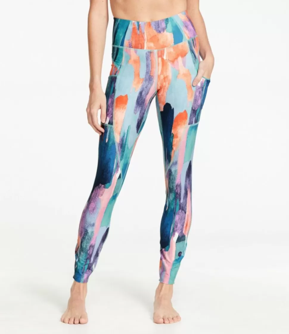 Leggings Sportivi Donna 7/8 con Tasche - Comodi per Tutto il Giorno | Vita Alta con Design Stilizzato - Pantaloni da Allenamento - Tute Sportive Eleganti