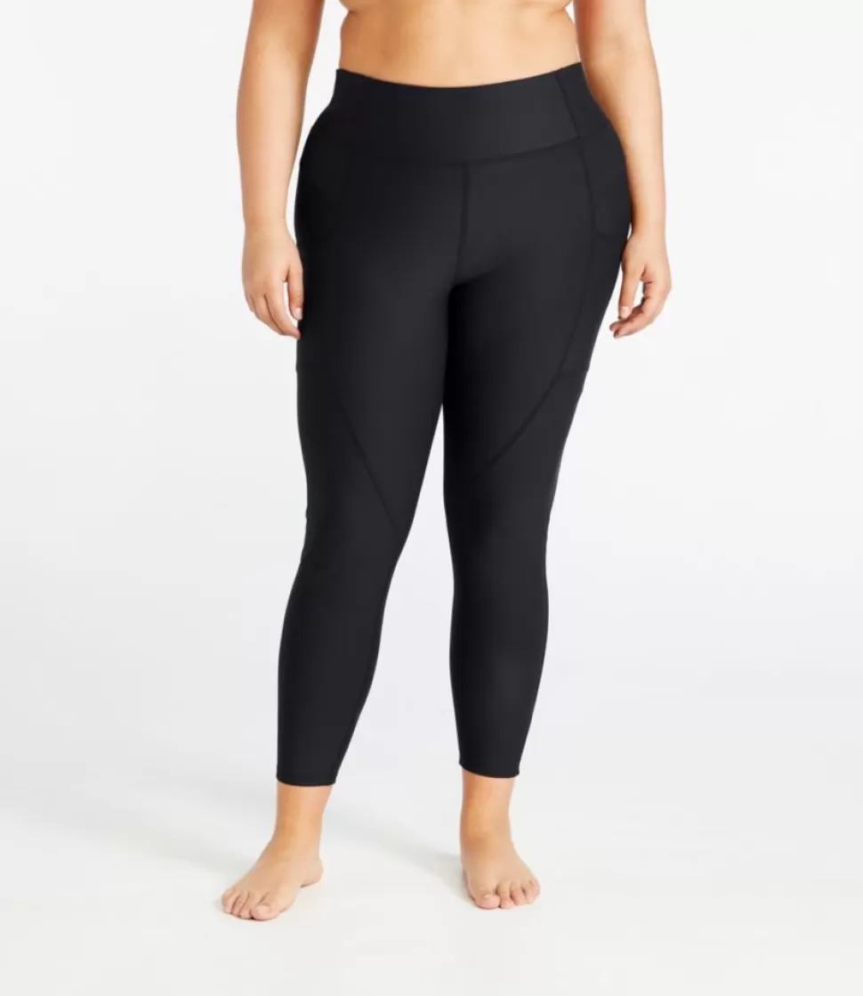 Leggins Donna 7/8 Vita Alta con Tasche Funzionali | Performance Quotidiana e Massima Comodità | Ideali per Sport e Stile Casual | Tessuto Tecnico Antivento