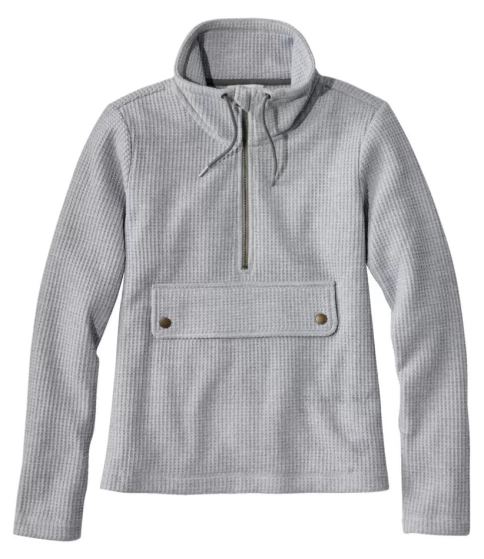 Giacca a vento in tessuto waffle con finitura opaca - design urban chic per donna