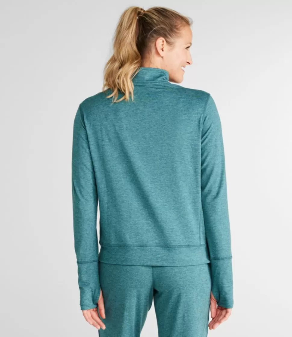 Maglieria Sportiva Donna: Maglione Mezza Zip VentureSoft, Leggero e Confortevole per Allenamento e Tempo Libero | Abbigliamento Tecnico Femminile