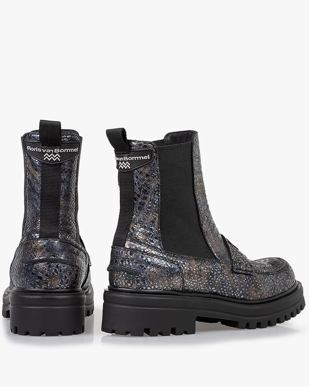 Stivaletti Chelsea Wonki con design comodo - Modello 06.01 per weekend autunno/inverno | Collezione DAMES by Floris van Bommel