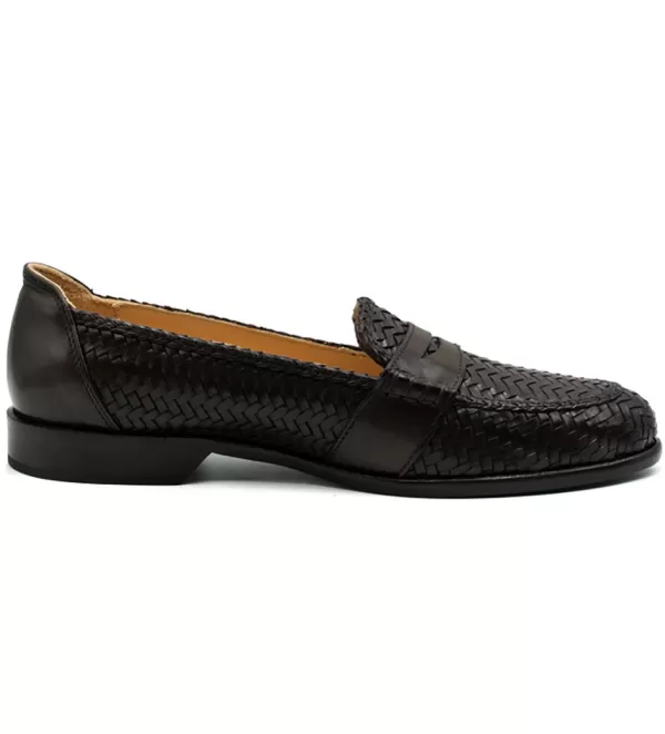 Loafer Eleganti Zelli Nicola in Pelle Intrecciata - Scarpe Formali con Design Senza Tempo