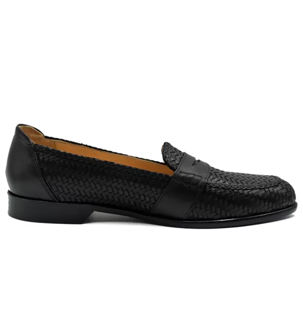 Loafer Eleganti Zelli Nicola in Pelle Intrecciata - Scarpe Formali con Design Senza Tempo