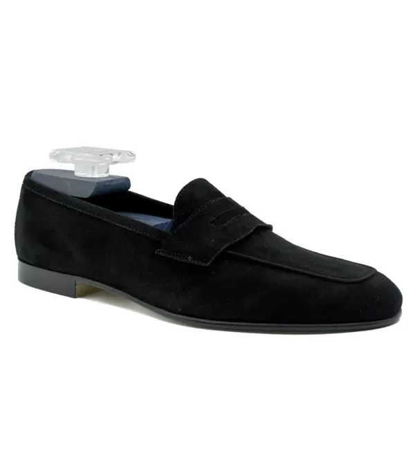 Zelli's Mocassini Tasca in Pelle Scamosciata - Scarpe Comode con Stile Rilassato