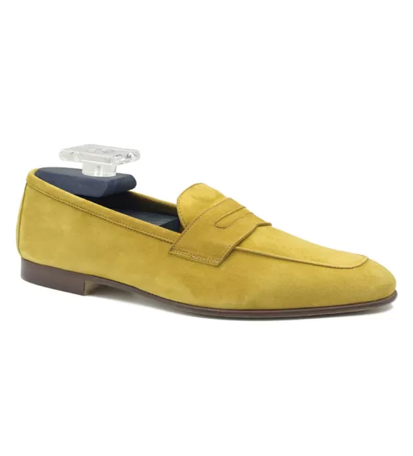 Zelli's Mocassini Tasca in Pelle Scamosciata - Scarpe Comode con Stile Rilassato